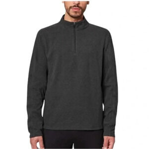 Mondetta Outdoor Project Mens Size Medium Quarter  Soft Fleece Zip Top